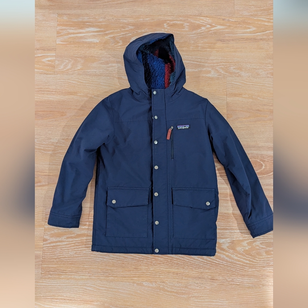 Kids Navy Blue Patagonia Jacket